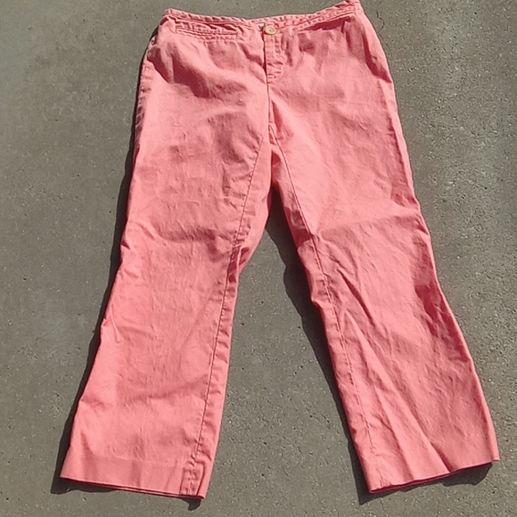 Banana Republic Pants - Banana Republic Martin pants. Size 8p Stretch Color: Coral